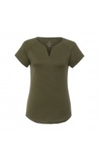 Women's AMOS Eco Short Sleeve Curved Hem Tee CTM97892