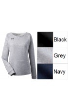 Under Armour Ladies Hustle Fleece Crew C1305784/C1379508