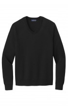 Brooks Brothers Cotton Stretch V-Neck Sweater BB18400